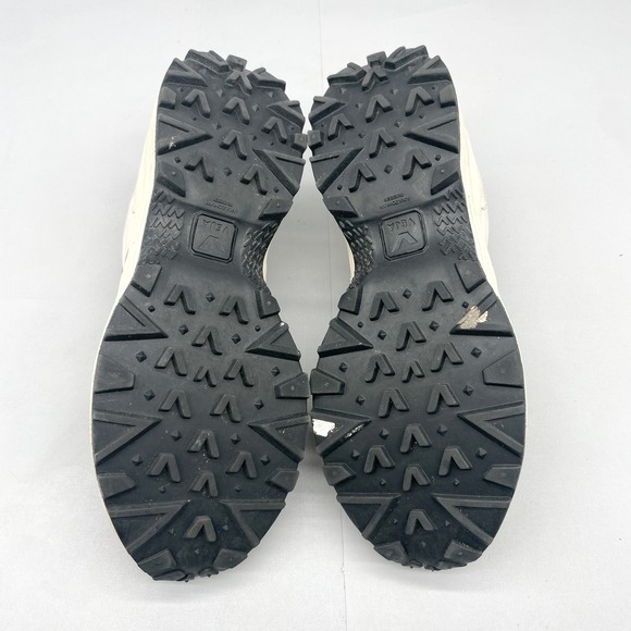 Veja Womens 8 Venturi Alveomesh Sneakers White Black Shoes Chunky Platform - Picture 11 of 12